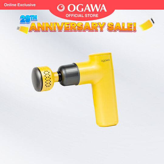 [Apply Code: 6TT31] [New Arrival 2024] ogawa by OGAWA TURBOREVIVE Hot & Cold Massage Gun*